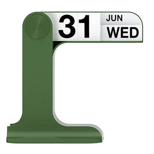 Timeless Form: Minimalist Perpetual Desktop Calendar