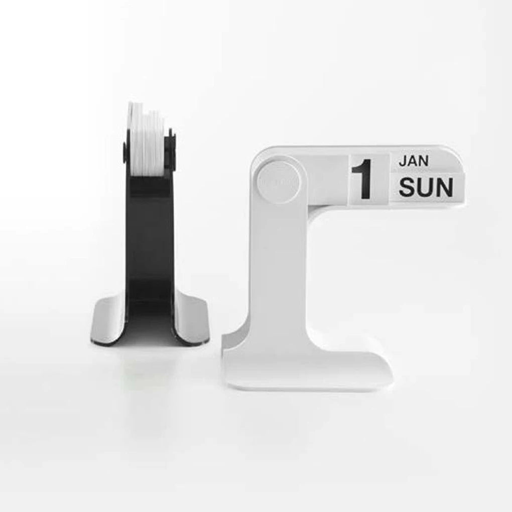 Timeless Form: Minimalist Perpetual Desktop Calendar