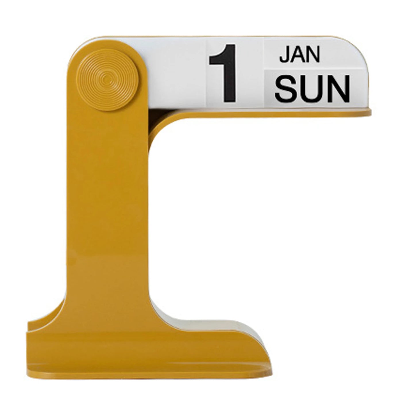 Timeless Form: Minimalist Perpetual Desktop Calendar
