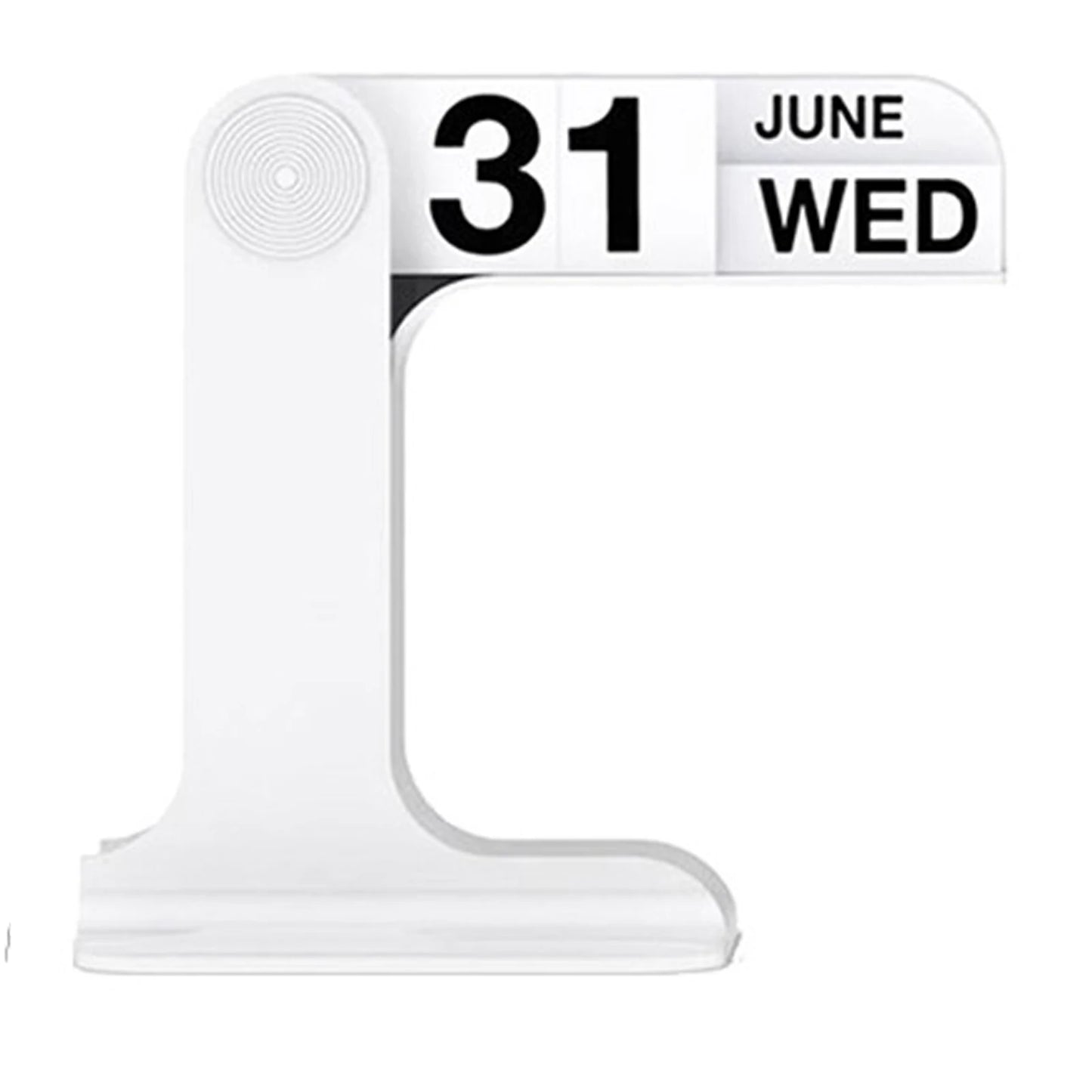 Timeless Form: Minimalist Perpetual Desktop Calendar
