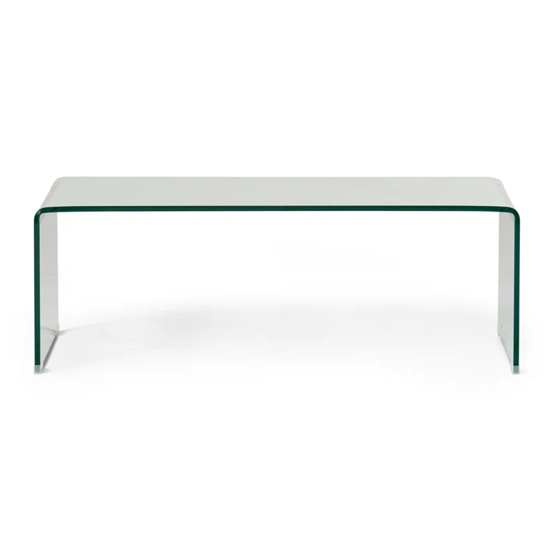 Ashlan Glass Top Single Coffee Table