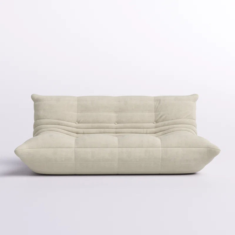 Armless Bean Bag Chair 3-Seat Togo Soft Armless Fireside Chair
