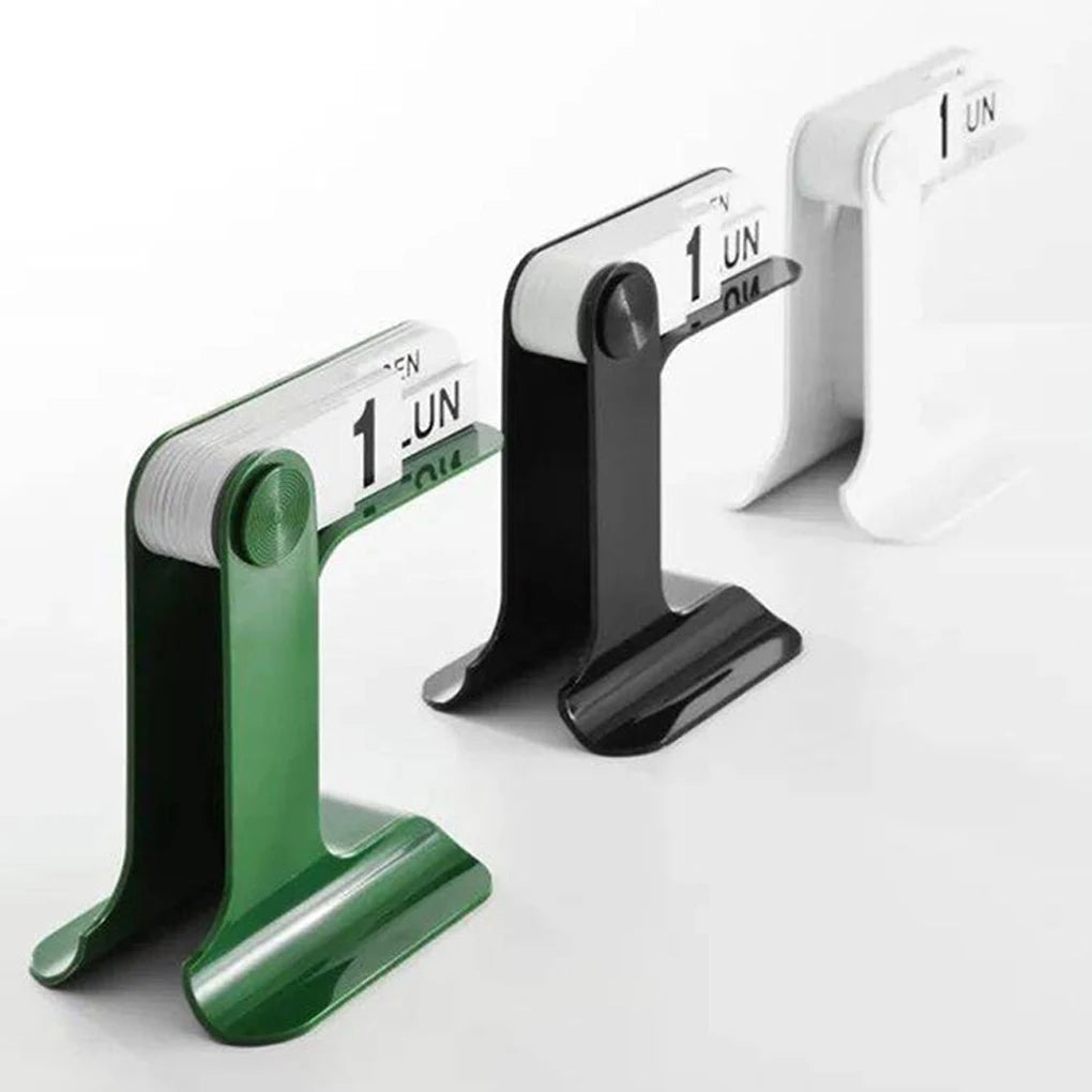 Timeless Form: Minimalist Perpetual Desktop Calendar