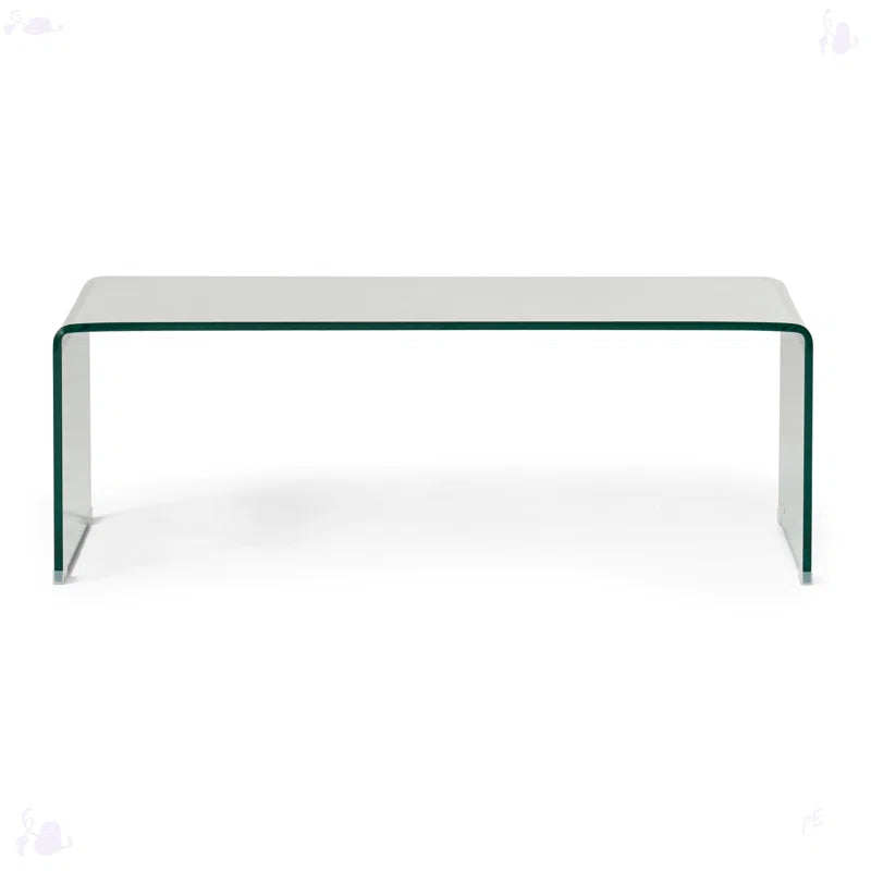 Ashlan Glass Top Single Coffee Table